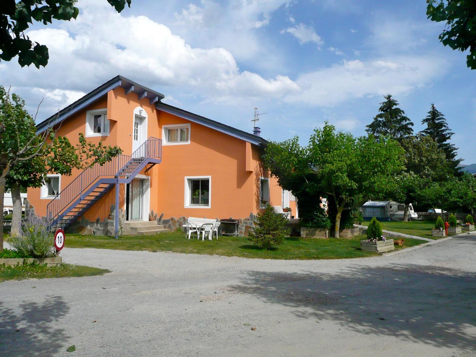Camping Mas Piques Bourg-Madame Exterior foto